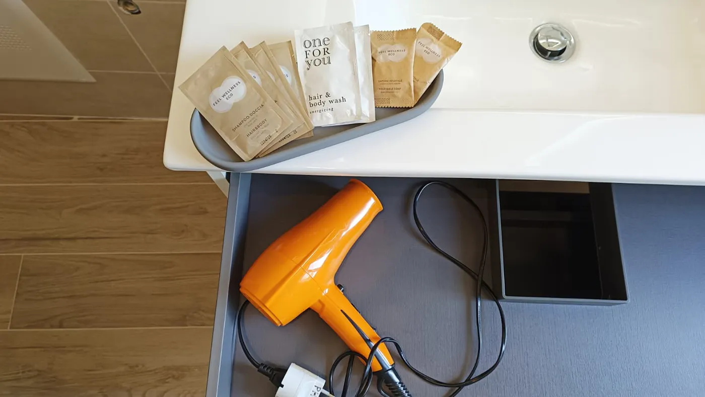 b&b il fiordaliso accessori bagno